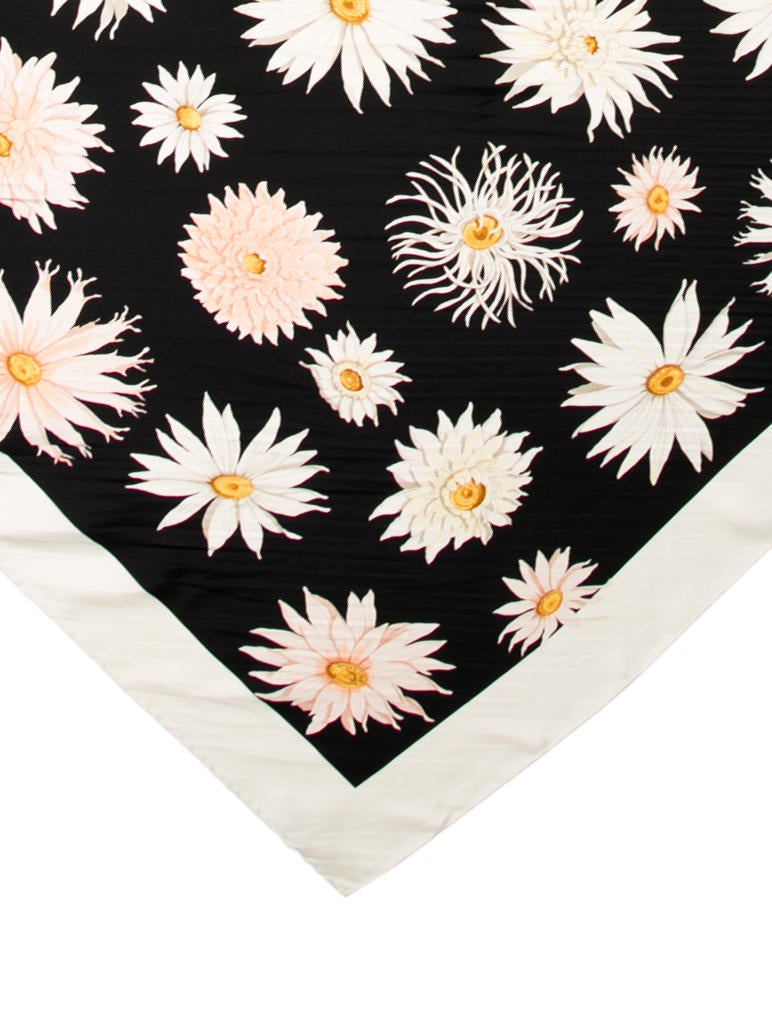 Salvatore Ferragamo Silk Floral Printed Scarf