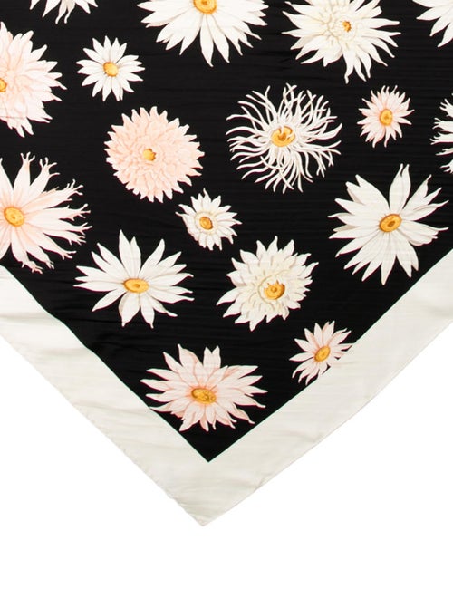 Salvatore Ferragamo Silk Floral Printed Scarf