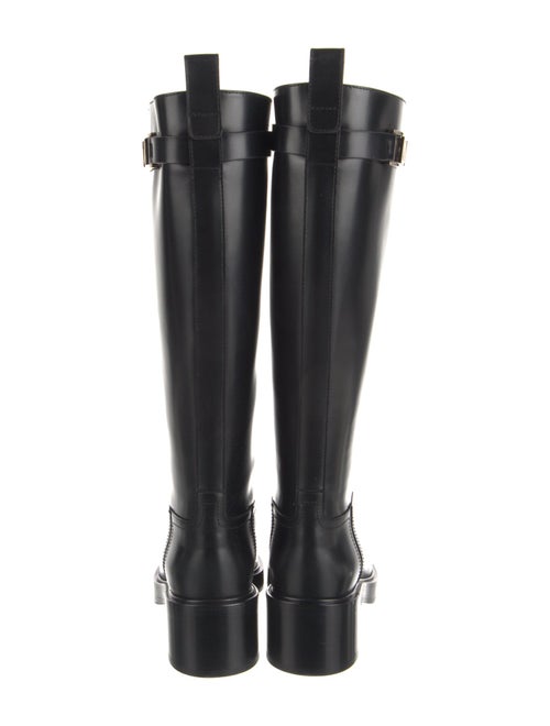 Salvatore Ferragamo Calf Leather Rain Boots