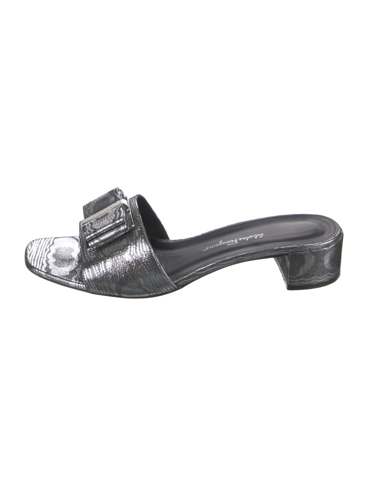 ferragamo virgil bow slides