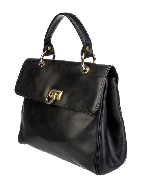 Bally Leather Handle Bag