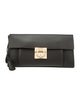 Salvatore Ferragamo Ada Leather Clutch