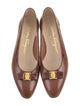 Salvatore Ferragamo Leather Flats