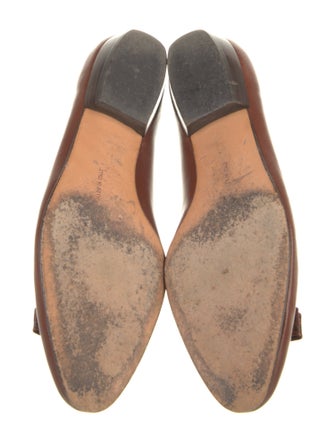 Salvatore Ferragamo Leather Flats