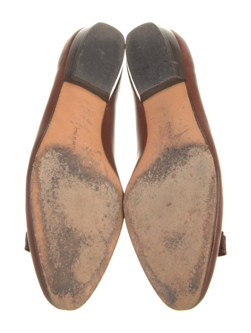Salvatore Ferragamo Leather Flats