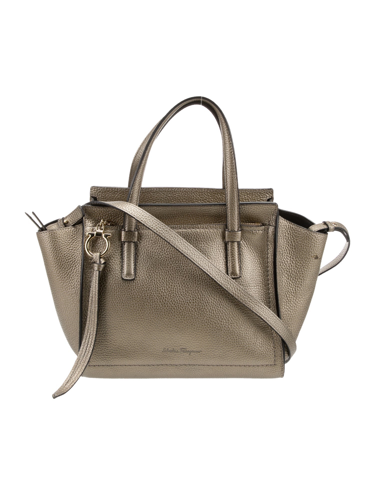 Salvatore Ferragamo Leather Handle Bag