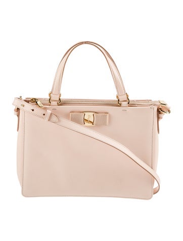 Salvatore Ferragamo Shoulder Bags Tracy Leather Bag