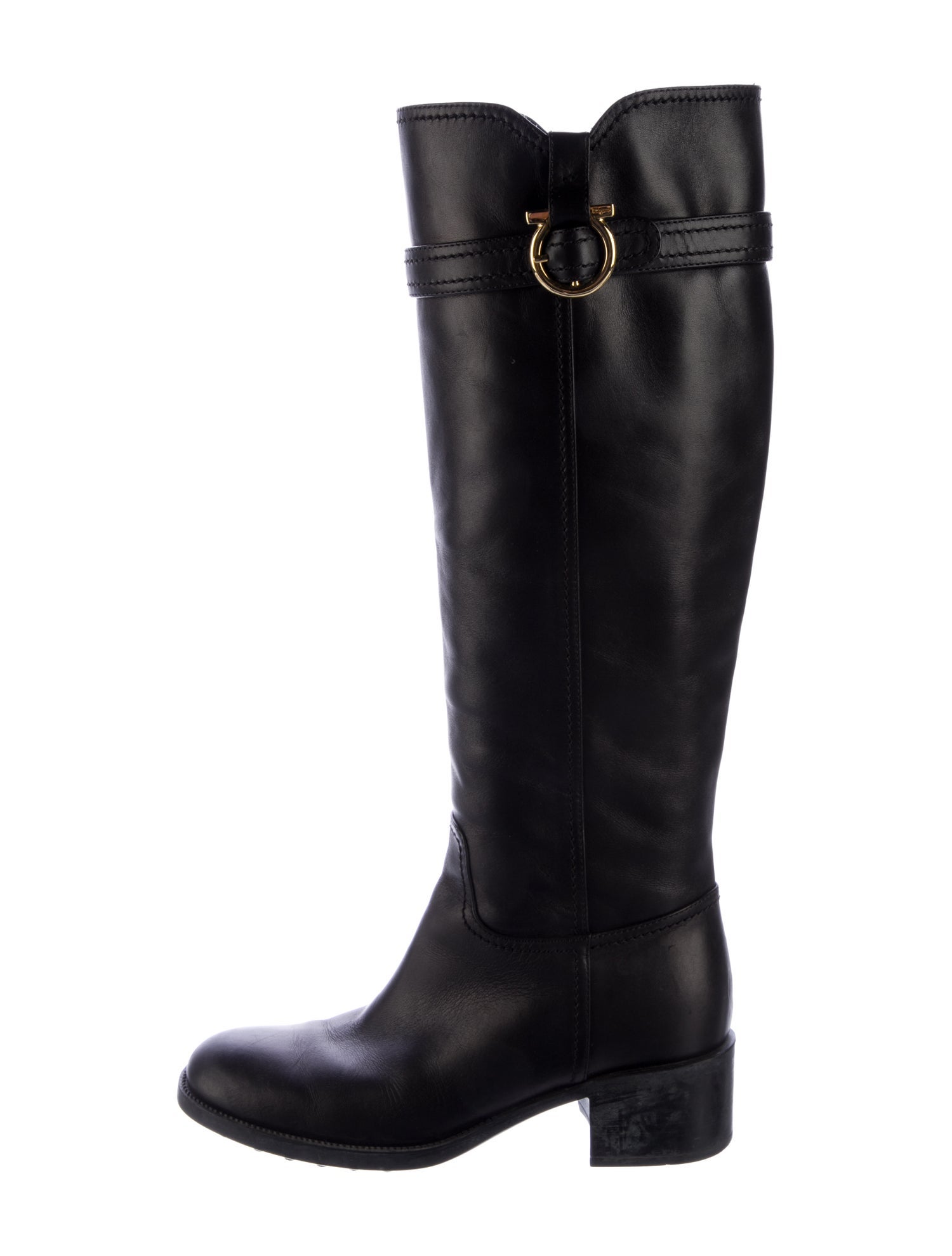 ferragamo riding boots