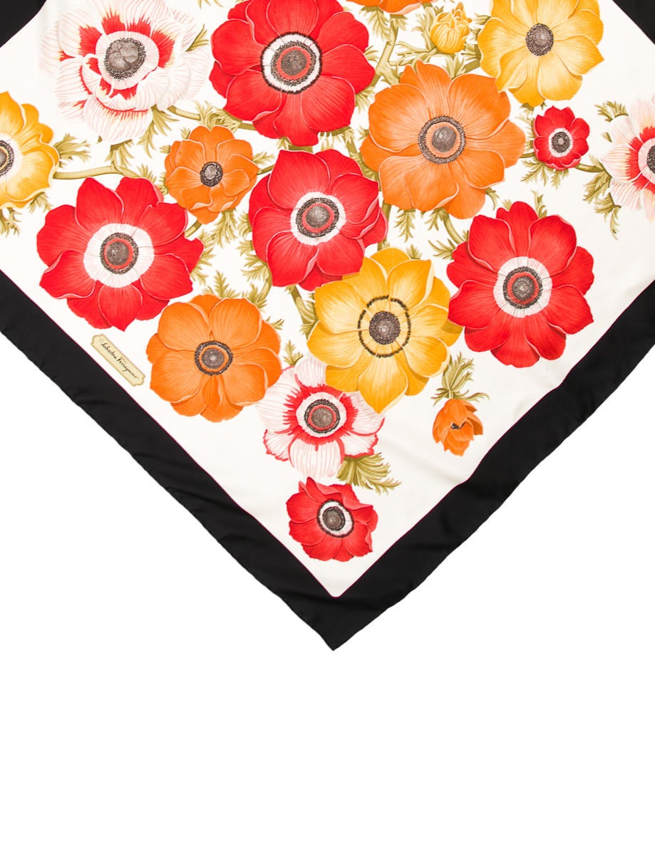 Salvatore Ferragamo Silk Printed Scarf