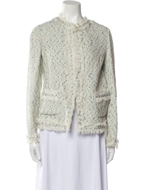 Salvatore Ferragamo Tweed Pattern Evening Jacket