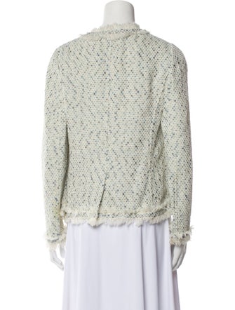 Salvatore Ferragamo Tweed Pattern Evening Jacket