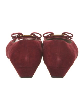 Salvatore Ferragamo Suede Flats