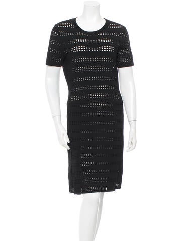 Salvatore Ferragamo Open Knit Dress