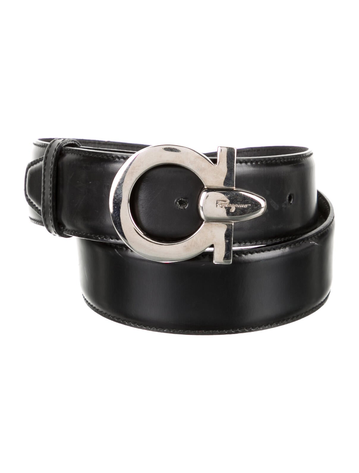 ferragamo single gancini belt