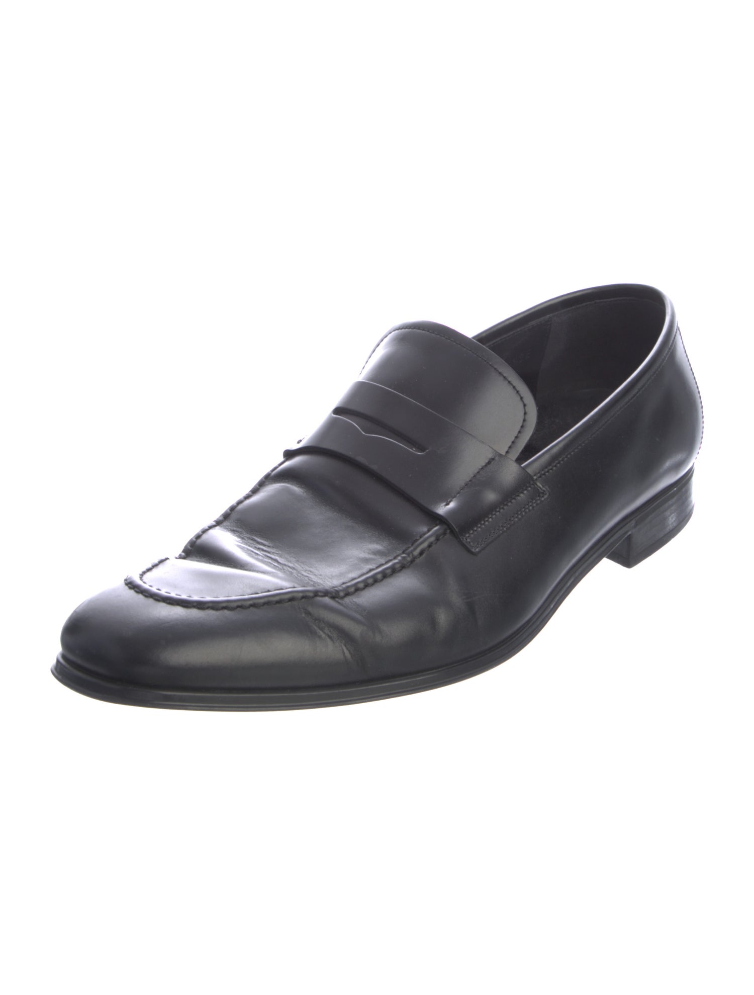 Salvatore Ferragamo Leather Dress Loafers