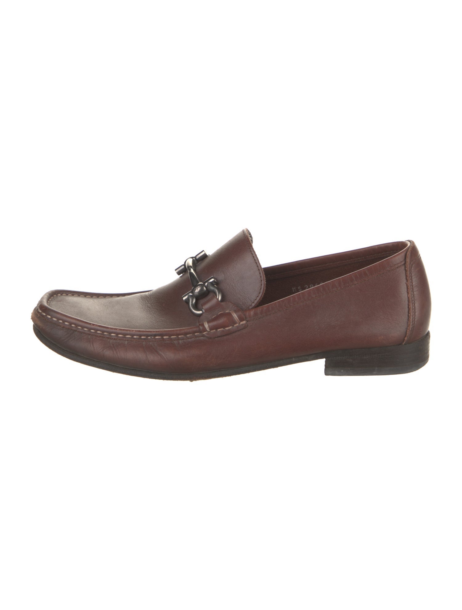 Salvatore Ferragamo Leather Dress Loafers