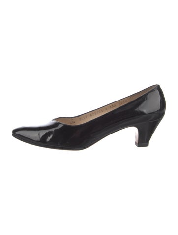 Salvatore Ferragamo Pumps Patent Leather Us8, It38 | 8