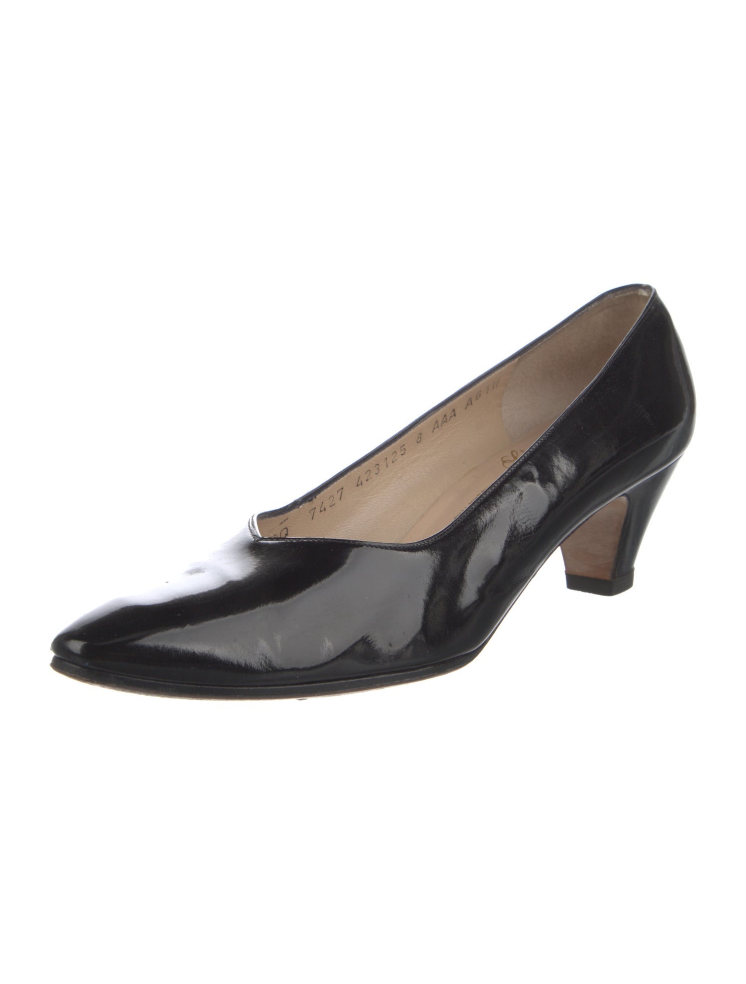 Salvatore Ferragamo Patent Leather Pumps