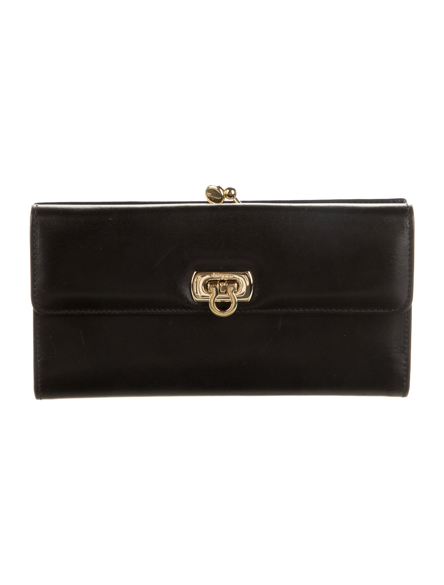 Salvatore Ferragamo Leather Continental Wallet