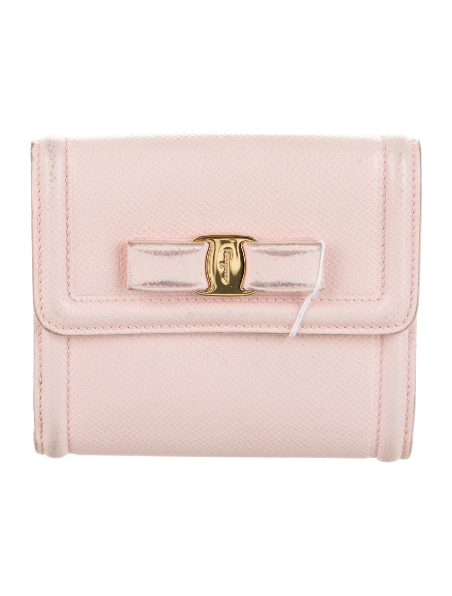 Salvatore Ferragamo Leather Compact Wallet