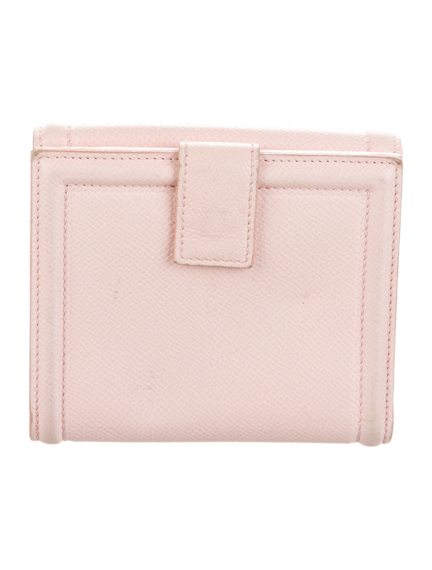 Salvatore Ferragamo Leather Compact Wallet