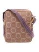 Salvatore Ferragamo Logo Monogram Canvas Crossbody Bag