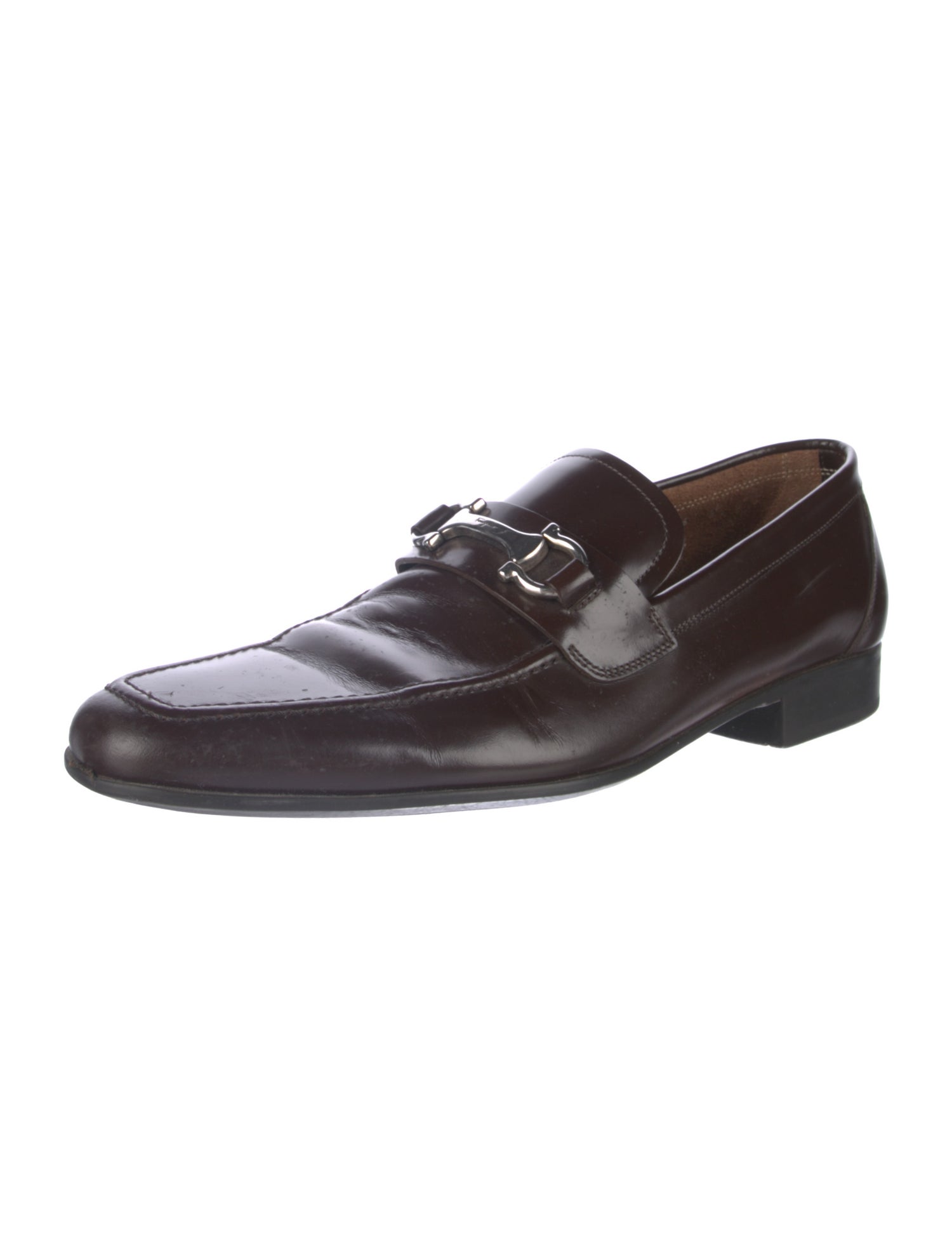 Salvatore Ferragamo Leather Dress Loafers