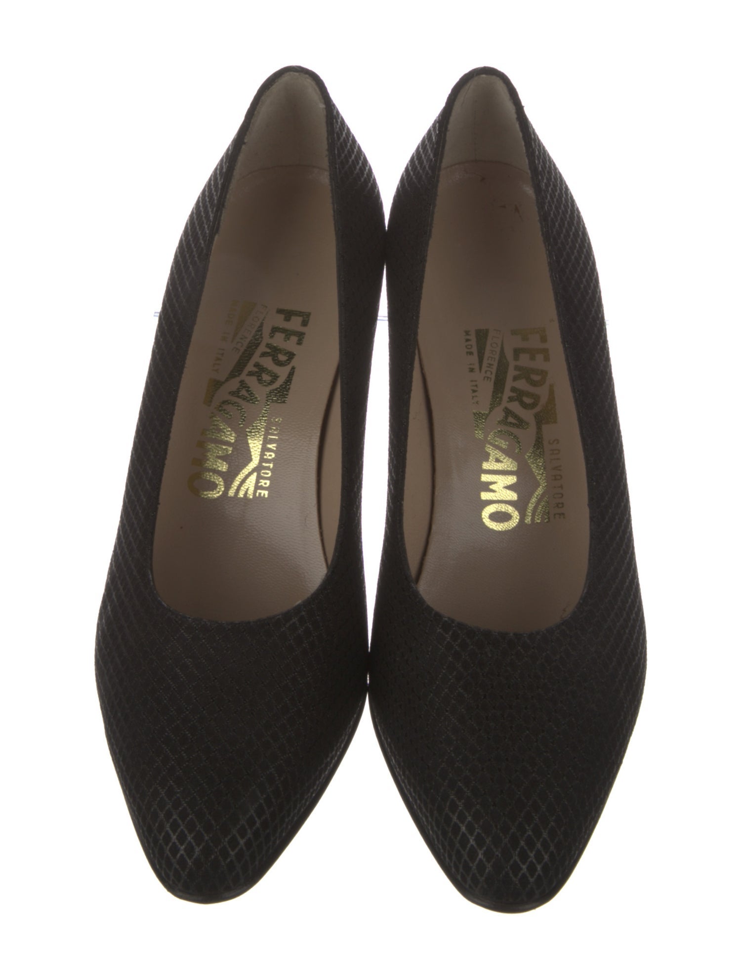 Salvatore Ferragamo Printed Pumps