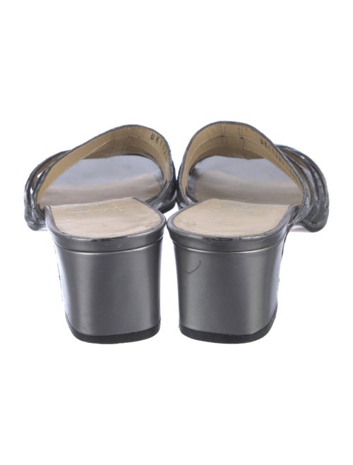 Salvatore Ferragamo Animal Print Slides