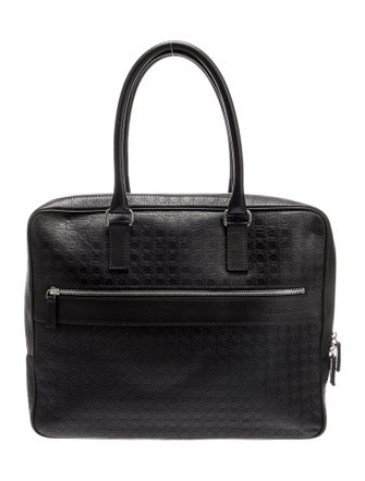 Salvatore Ferragamo Leather Briefcase