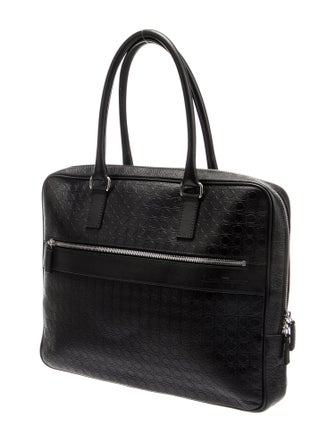Salvatore Ferragamo Leather Briefcase