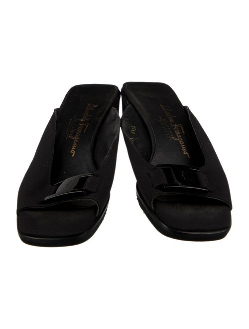 Salvatore Ferragamo Nylon Slides