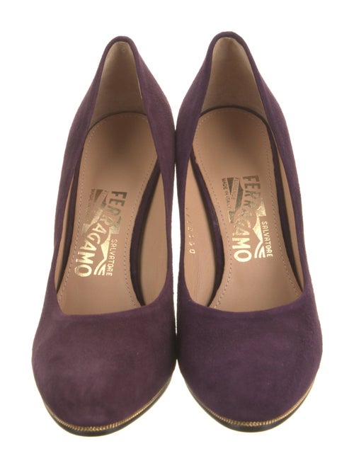 Salvatore Ferragamo Suede Pumps