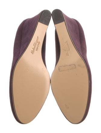 Salvatore Ferragamo Suede Pumps