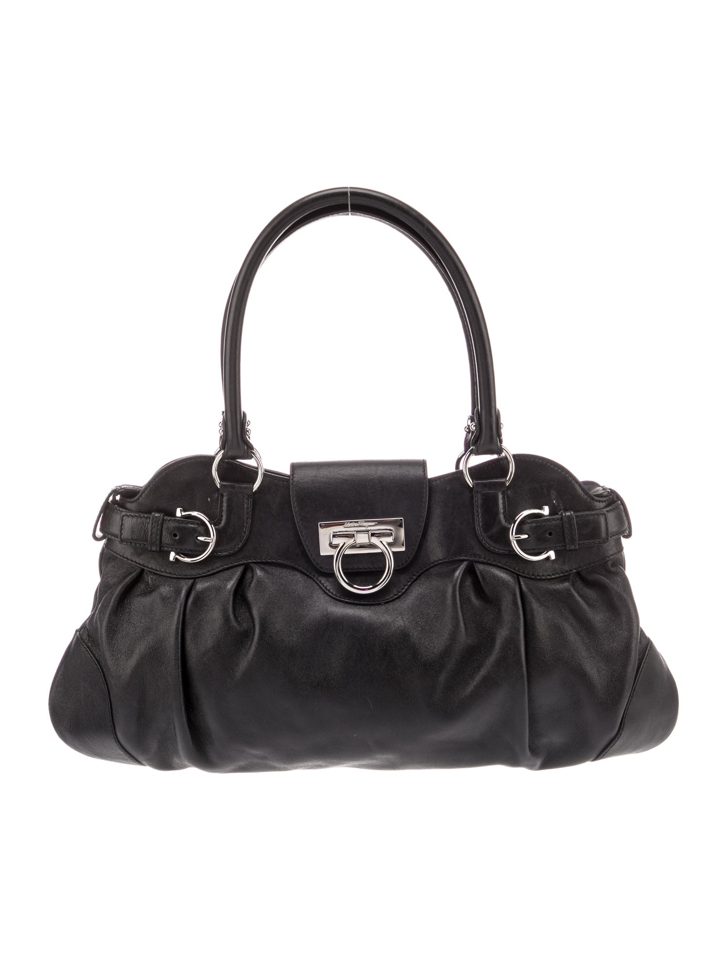 【SALVATORE FERRAGAMO】 Gancini Shoulder Bag Salvatore Ferragamo Gancini Shoulder Bag 21-D757 31286-4