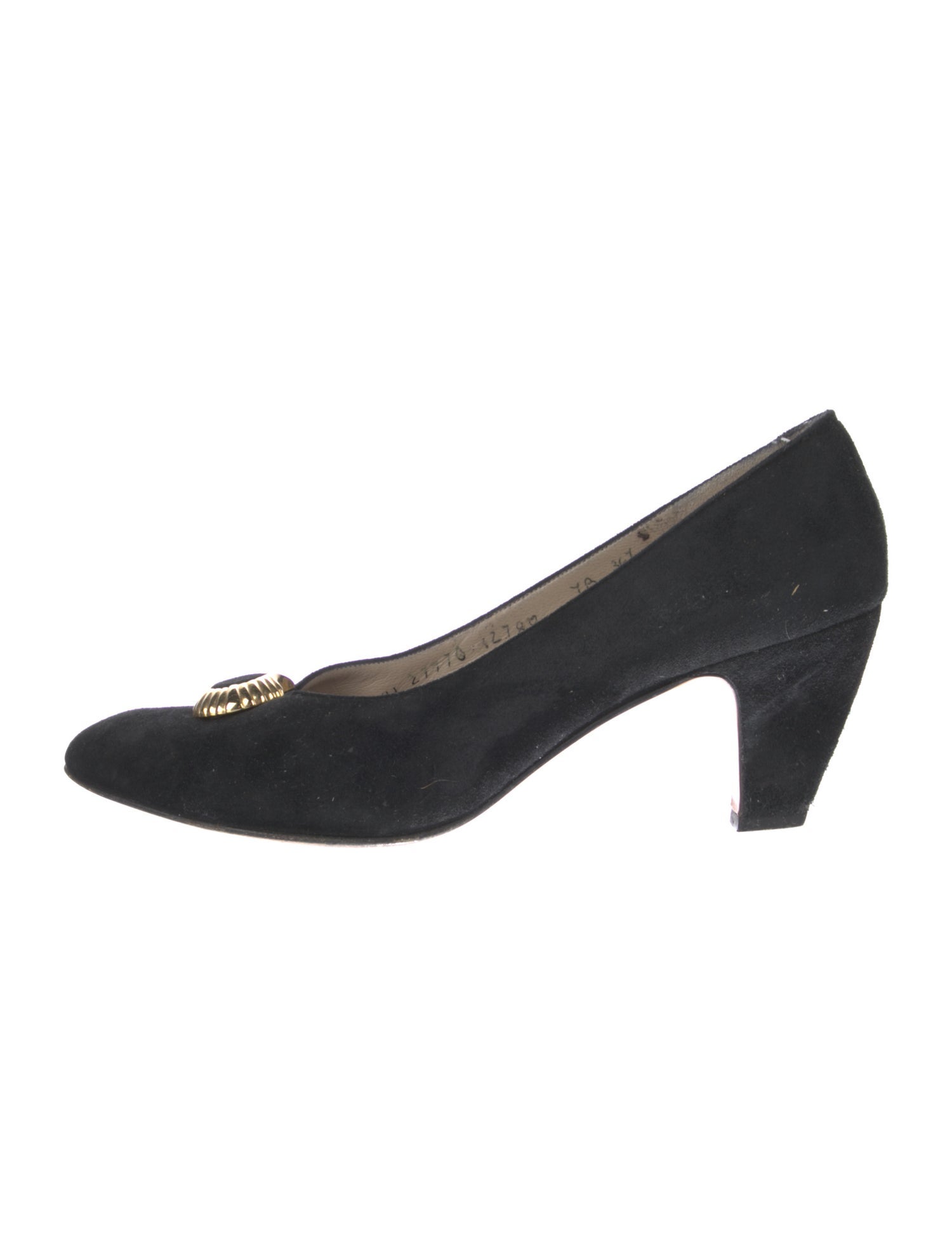 Salvatore Ferragamo Suede Pumps
