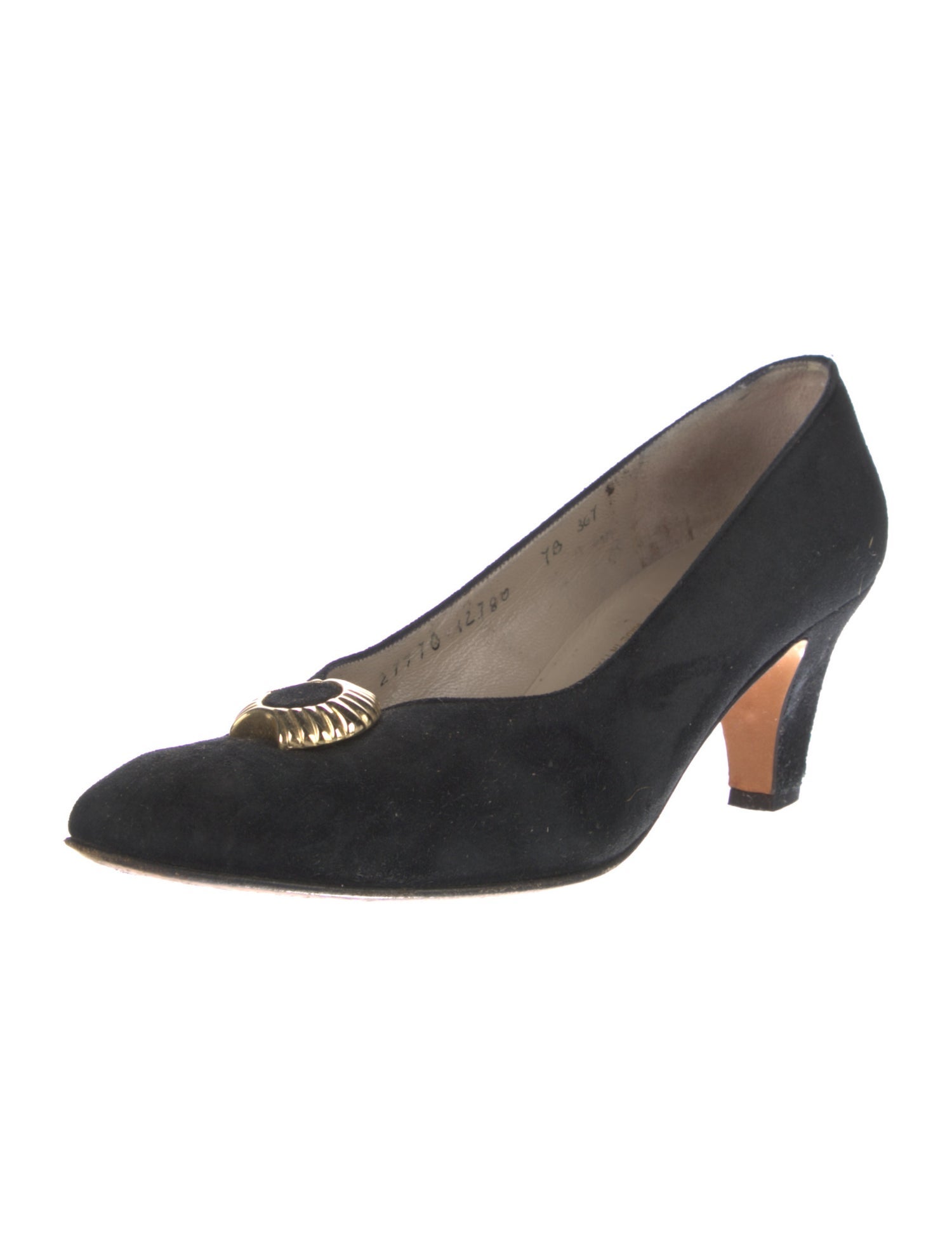 Salvatore Ferragamo Suede Pumps