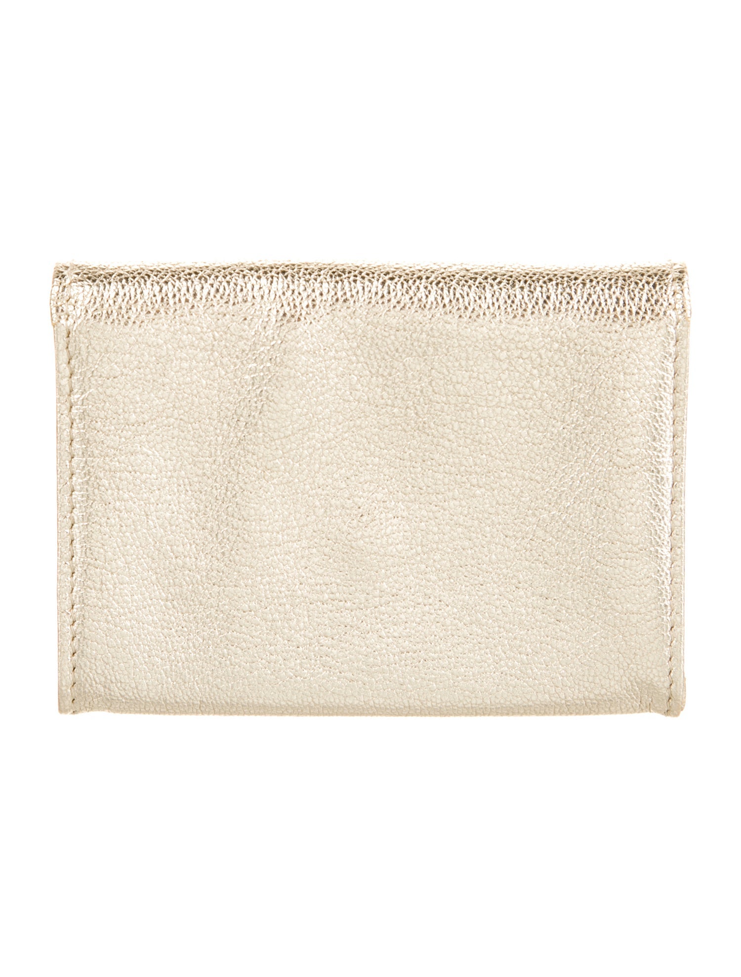 Salvatore Ferragamo Leather Compact Wallet