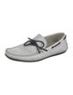 Salvatore Ferragamo Gancini Logo Leather Boat Shoes