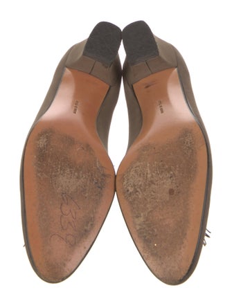 Salvatore Ferragamo Vara Bow Accent Leather Flats