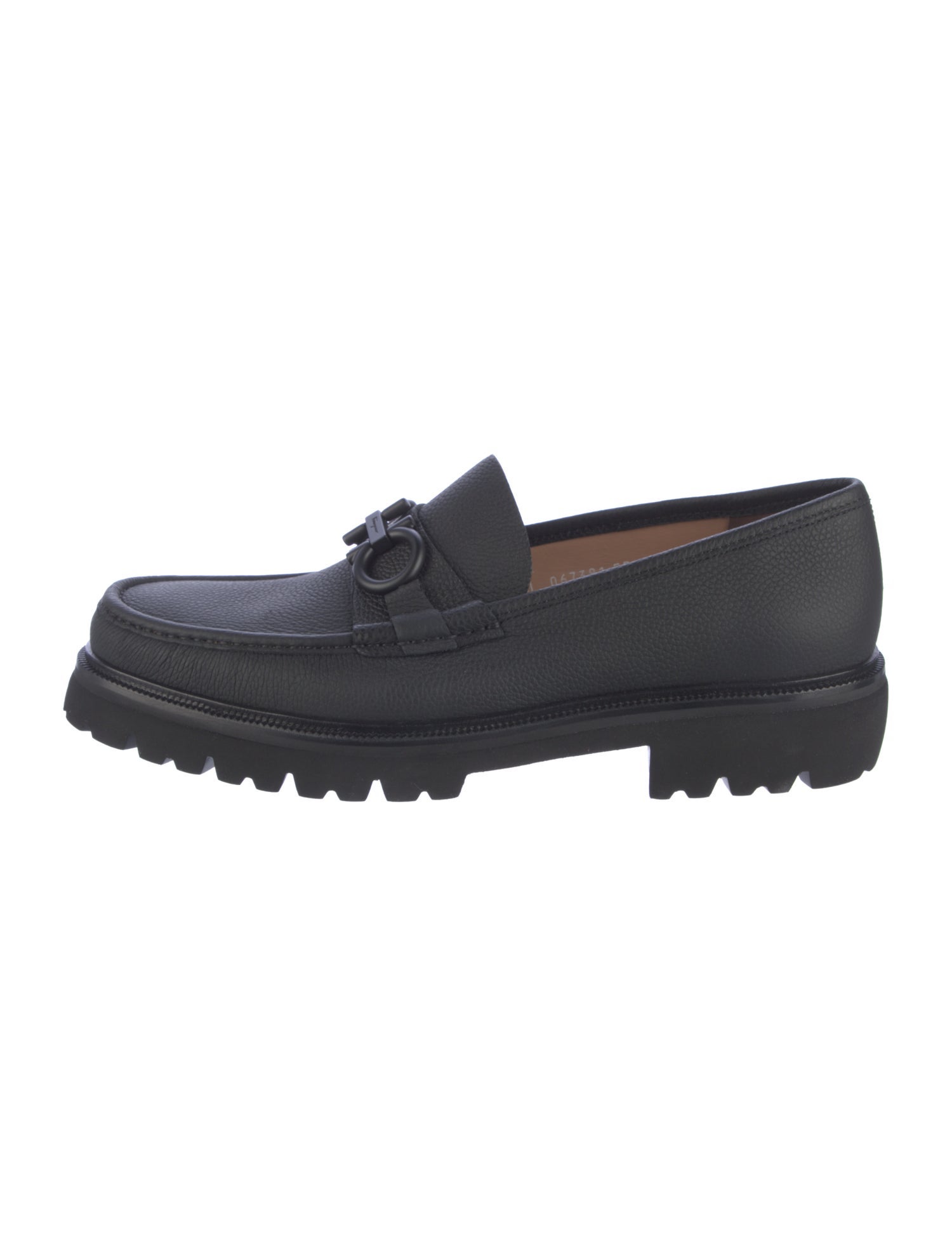 Salvatore Ferragamo Leather Loafers - Black Loafers, Shoes