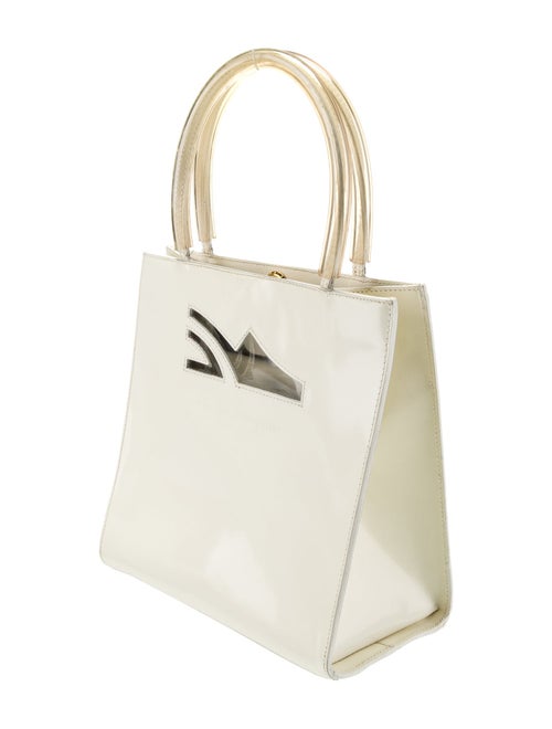 Salvatore Ferragamo Leather Top Handle Bag