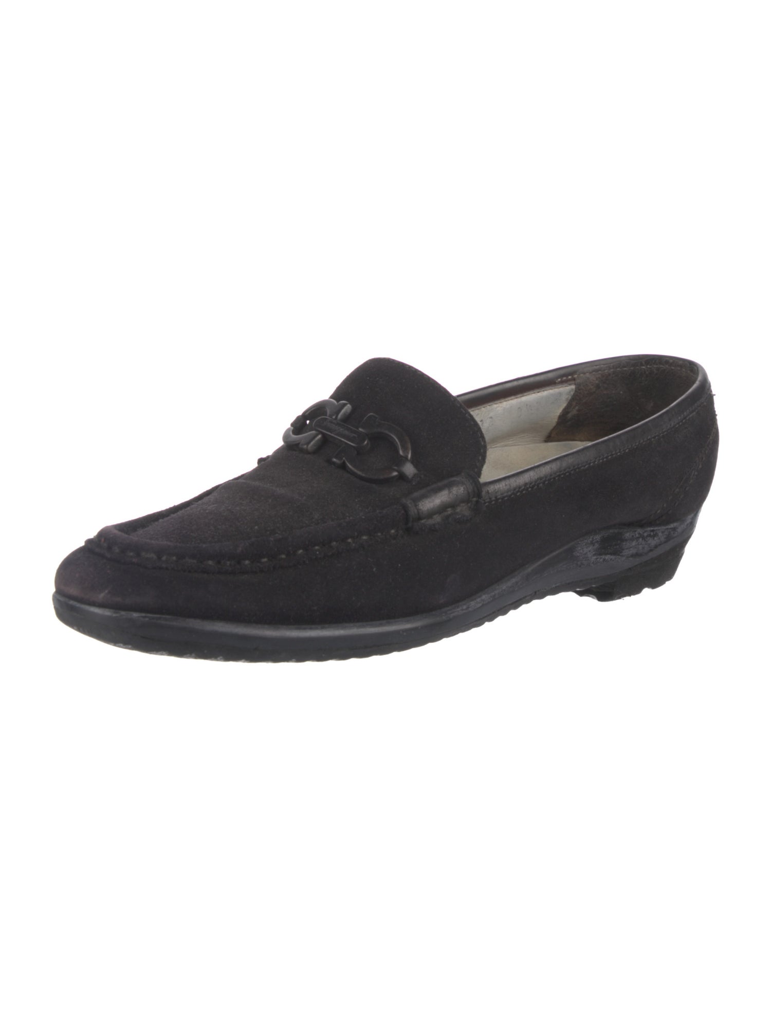 Salvatore Ferragamo Suede Loafers