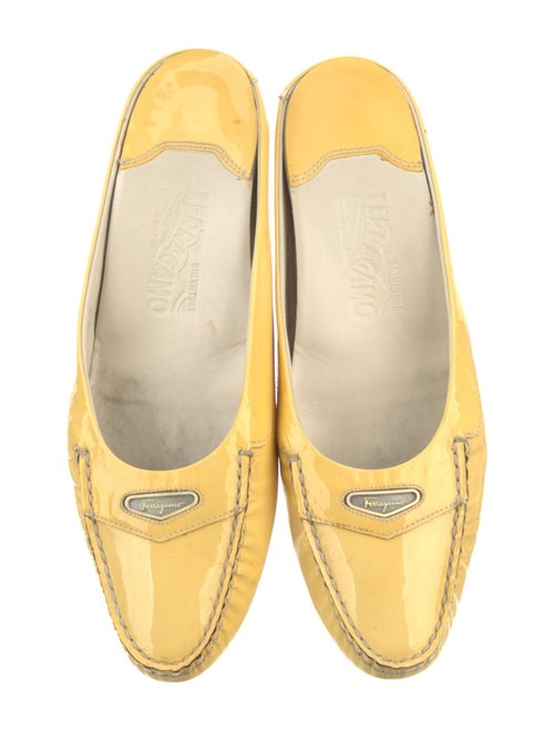 Salvatore Ferragamo Patent Leather Mules