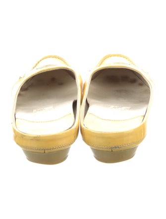 Salvatore Ferragamo Patent Leather Mules