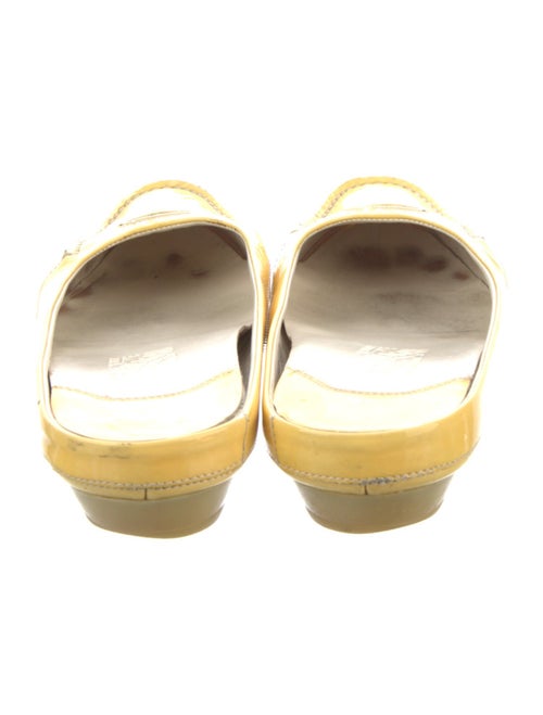 Salvatore Ferragamo Patent Leather Mules
