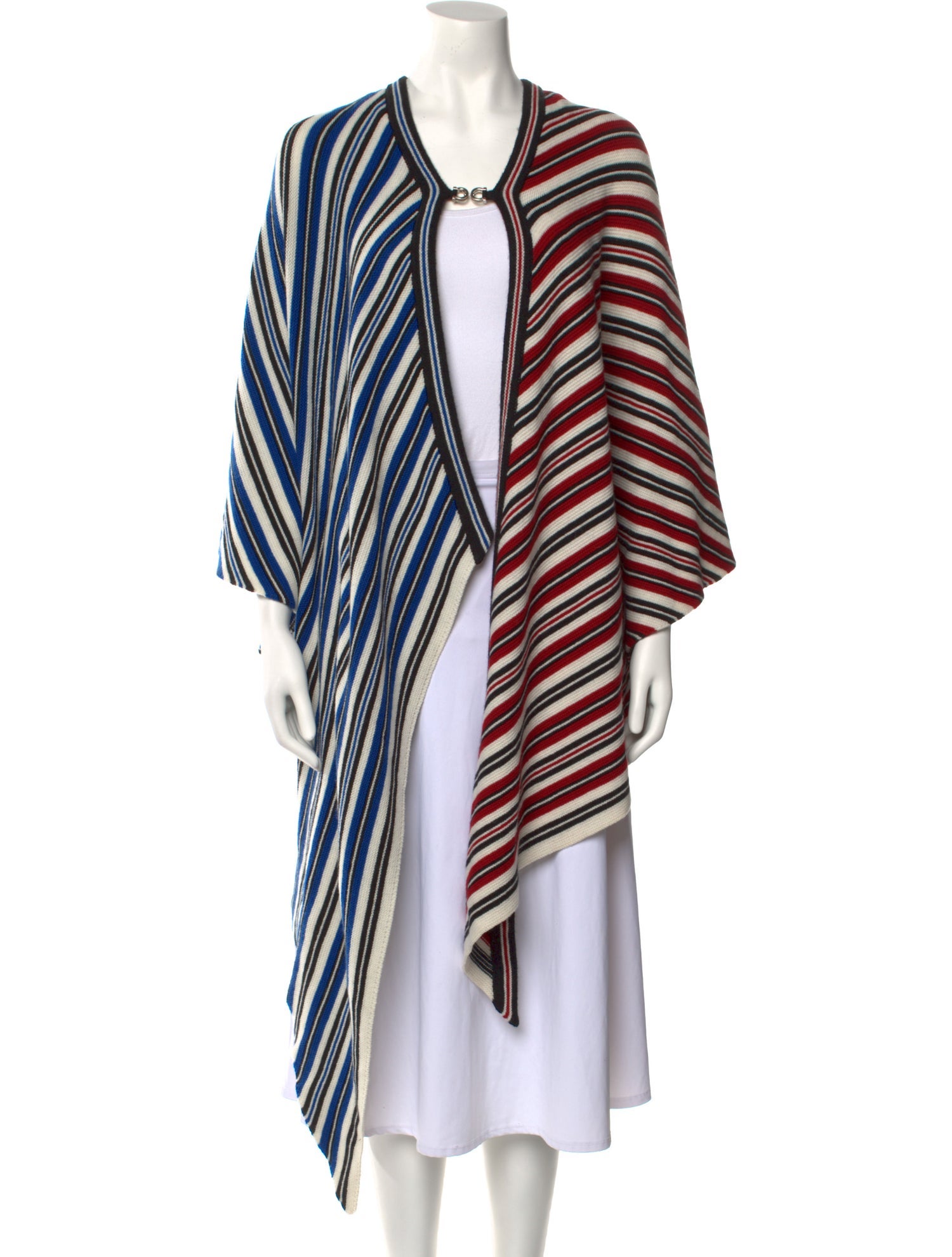 Salvatore Ferragamo Virgin Wool Striped Sweater