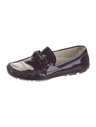 Salvatore Ferragamo Patent Leather Loafers