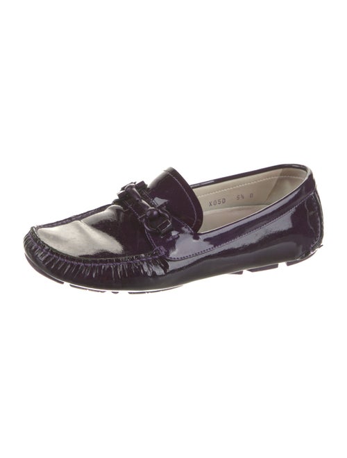 Salvatore Ferragamo Patent Leather Loafers