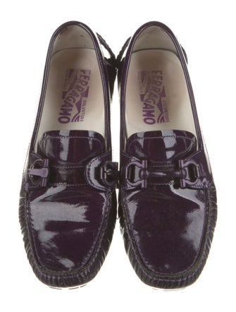 Salvatore Ferragamo Patent Leather Loafers